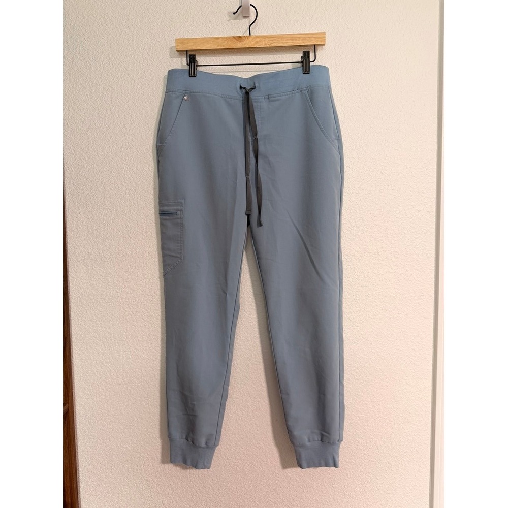 FIGS Zamora Jogger Scrub Pants Blue Technical Collection Womens Medium W18SW2005